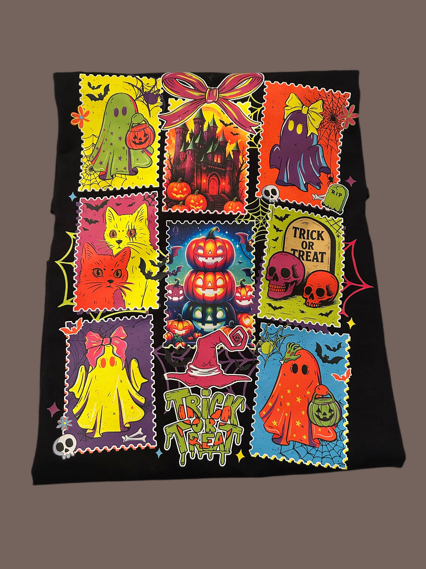Halloween Stamps Graphic T-Shirt