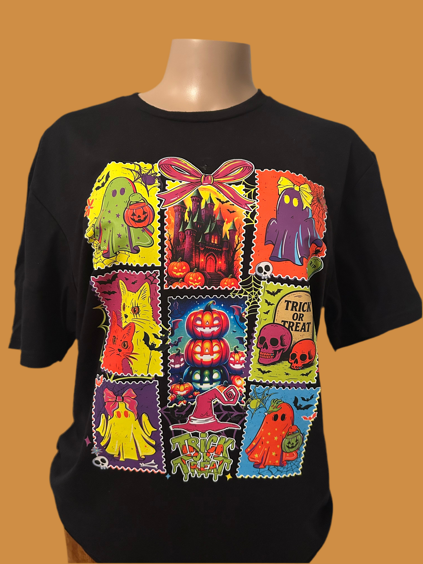 Halloween Stamps Graphic T-Shirt
