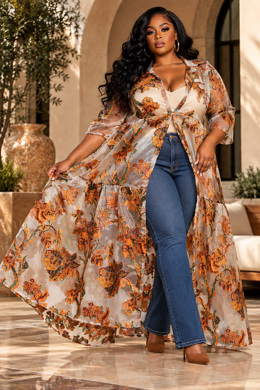 Makena Overzised Duster