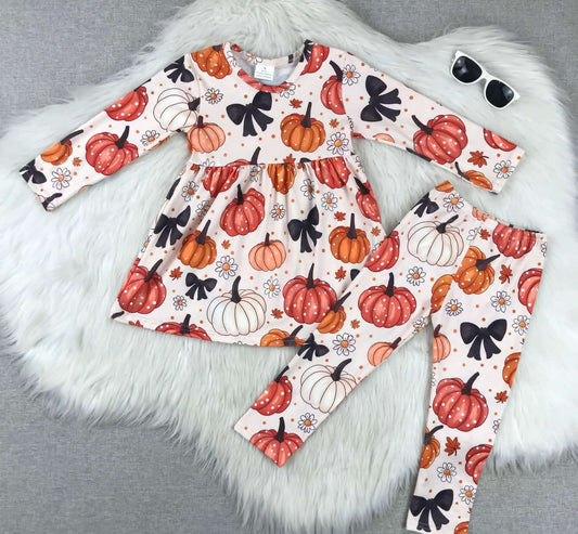 Girl's Pumpkin Patch Set